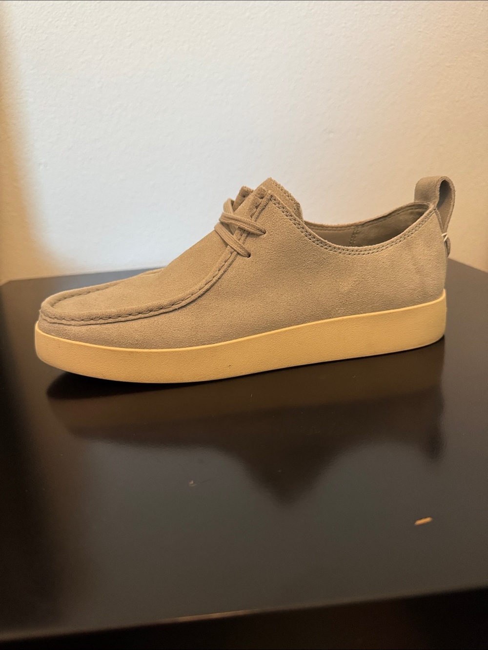 Everlane Suede Lace-Up Shoe